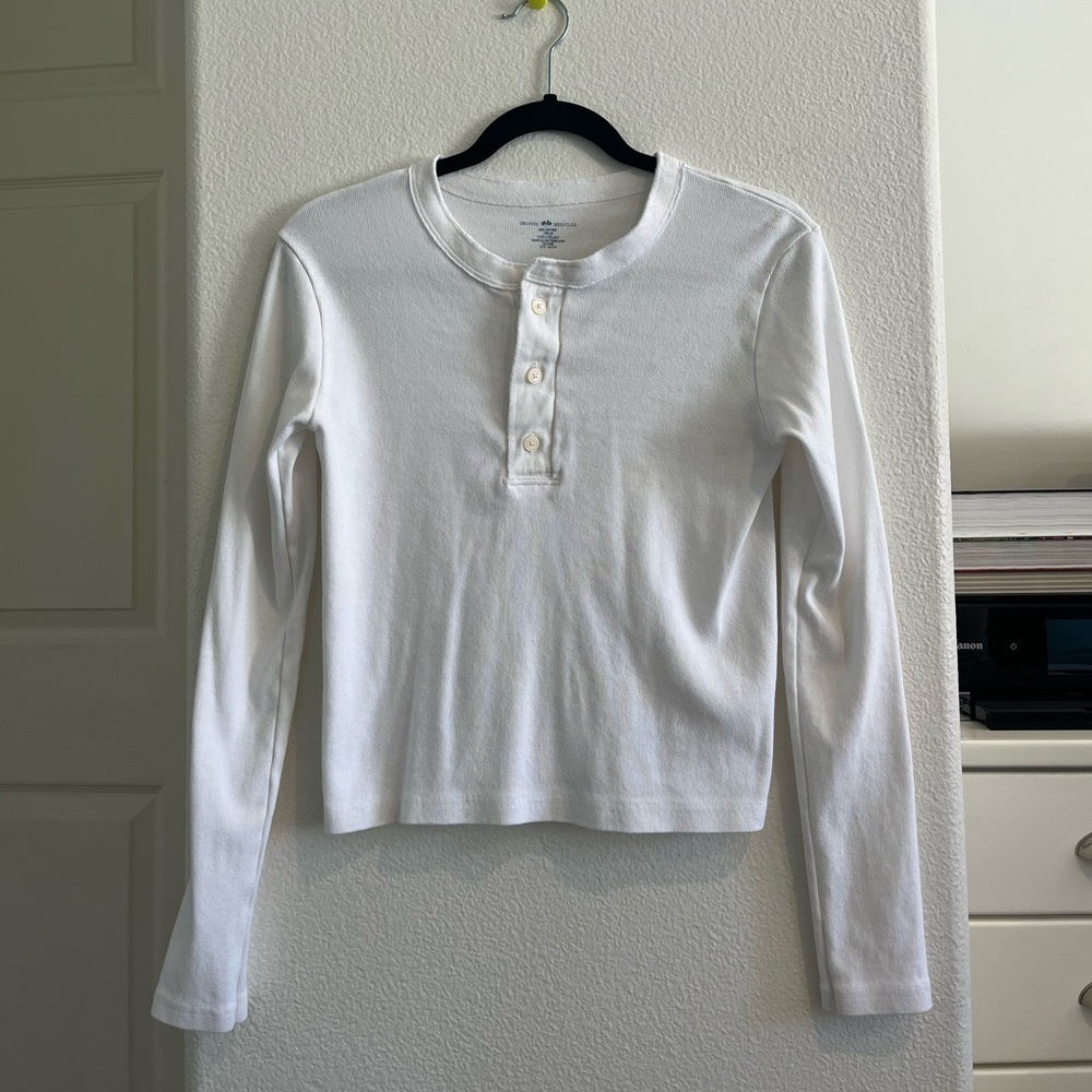 Brandy Melville Thermal Long sleeve top